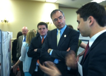Congressman Andy Harris with Samim Manizade