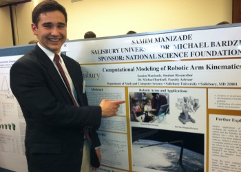 SU Student Researcher Represents Maryland at Posters on the Hill