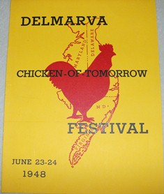 1948 Delmarva Chicken Festival Program 