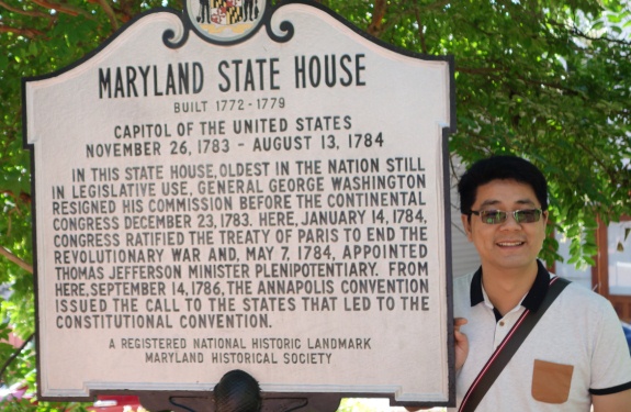 MD State House Sign
